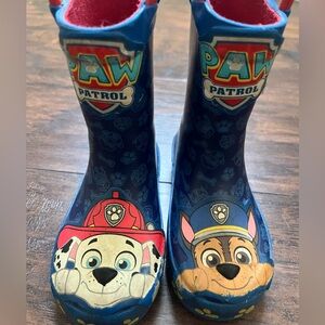Paw patrol rain boots